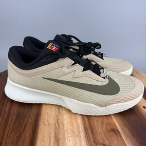 Nike Vapor Pro 3 Heritage HC Tennis Shoes Khaki Olive Size 11 HV1483-200 NEW